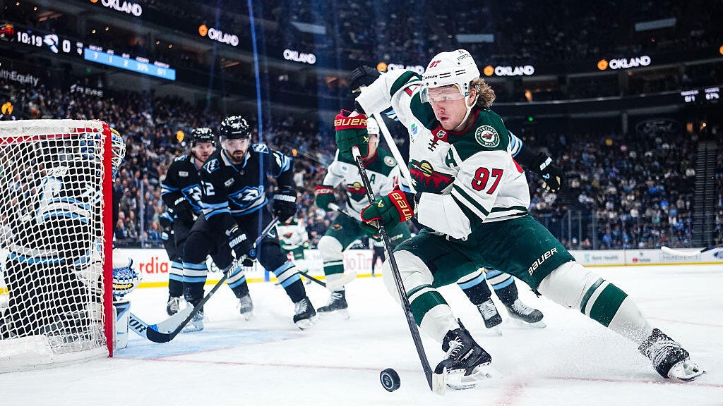 Kirill Kaprizov scores his NHL-leading 14th goal, Wild beat the Mammoth 3-1 — Lakeville Sports news