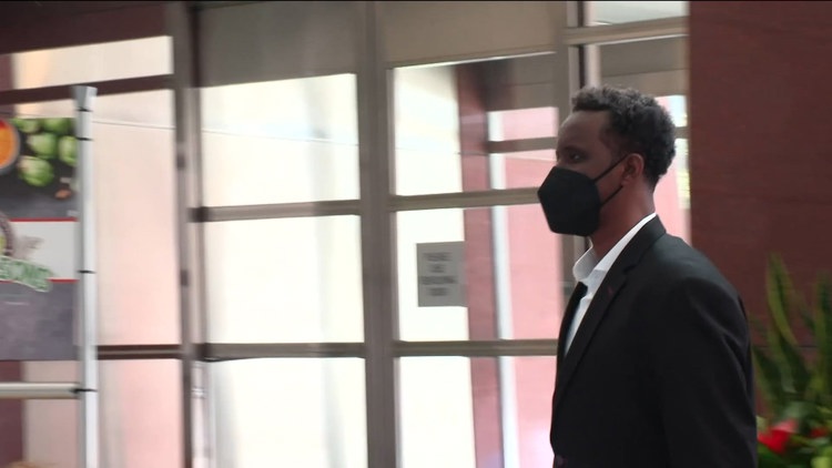 Salim Ahmed Said in court, facing sentencing for Feeding Our Future fraud